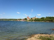 Süßer See mit Merseburg / Süßer See en Merseburg